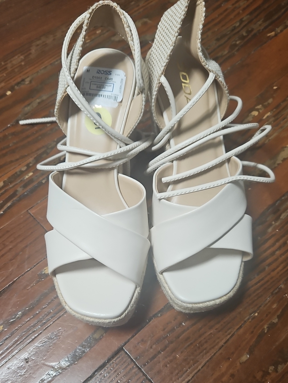 Strappy Wedge Sandals